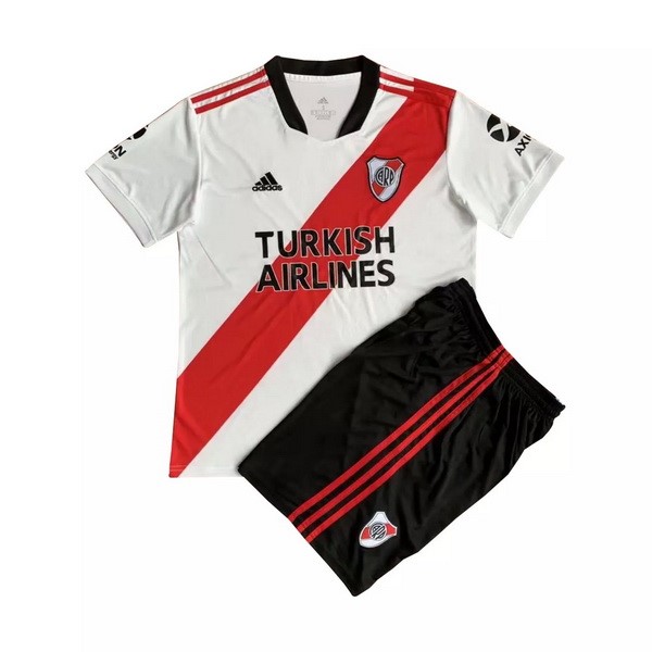 Camiseta River Plate 1ª Niño 2021 2022 Blanco